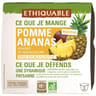 Ethiquable purée de fruits pomme ananas bio 400g