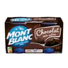 Mont Blanc crème dessert coupelles chocolat extra noir 4x125g - 500g
