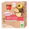 Babybio gourde pomme figue de provence 4x90g dès 6 mois