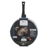 Sauteuse aluminium forgé diamètre 28 cm  + couvercle "caractère"