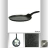 Poêle à crêpe aluminium forgé diamètre 28 cm "caractère"