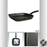 Poêle grill aluminium forgé 28 cm