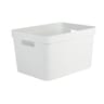 Bac de rangement stone blanc ceruse 18l