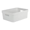 Bac de rangement stone blanc ceruse 12l