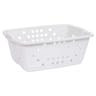 Eda corbeille à linge prima blanc céruse 45l