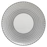 Assiette plate lunis coloris coloris noir 27 cm
