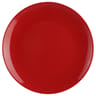 Assiette plate rouge 26 cm