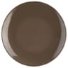 Assiette dessert taupe 21 cm