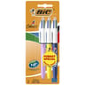 Bic stylo bille 4 colours message x 3 format spécial