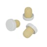 6 bouchons liege tete plastique
