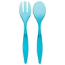 Lot de 2 couverts à salade coloris lagon