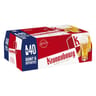 Kronenbourg 40 x 25 cl dont 6 offertes 4,2% Vol.