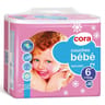 Cora baby couches bébé taille 6 extra large +16kg x38