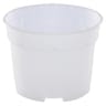 Riviera pot orchidées translucide diamètre 12 cm