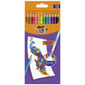 Bic kids crayons de couleurs effaçables x12