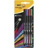 Bic - feutres d'écriture intensity pointe fine classique x4