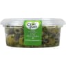 Olives vertes dénoyautées à l'ail des ours premium 150g