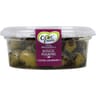 Olives vertes dénoyautées au basilic pourpre premium 150g