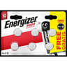Energizer blister 6 piles CR2032 lithiuim 4+2 gratuites 8g