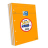 Oxford lot de 2+1 bloc agrafe + perfore 210x315 160p 80g seyes
