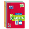 Lot 5 CAHIER OXFORD AGRAFE A4 96P 90G SEYES RDC