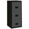 Maxi classeur 3 tiroir +60 ds- corps noir anthracite