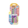 Papermate stylo-feutre écriture flair original assortis x8