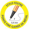 Stabilo 10 feutres d'écriture point 88 ''format spécial''