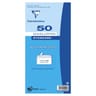 Clairefontaine 50 enveloppes auto adhesives papier 80g 110x220