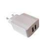 Apm chargeur secteur 2 usb 3.1a blanc 570341