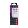 Apm cordon rj45 cat.6 ftp droit blanc 1m 560346