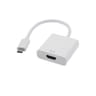 Apm adaptateur usb 3.1 type-c/hdmi male/femelle blanc 590478