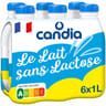 Candia le lait sans lactose léger, doux & digeste 6x1l