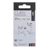 T'nb écouteurs semi intra-auriculaires lightning blanc ESCURVWH