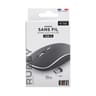 T'nb souris sans fil silencieuse noir/silver rubby MWRUBBY2