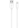 Wow câble de charge usb lightning 2,4A 2M blanc WCBLMFI2MW