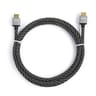 Apm cordon hdmi 2.1 premium 8k ethernet male/male nylon 1.8m 590494