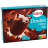 Cora 4 bâtonnets double coco 360ml 300g