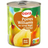 Cora poires williams 4/4 au sirop léger 455g