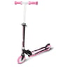Trottinette pliable rose skids control