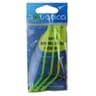 Anti emmeleurs rigides coudés jaune fluo 10cm