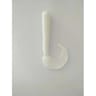 Virgule blanc 10cm