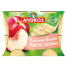 Andros dessert de fruits nectarine pêche blanche avec morceaux 4x100g