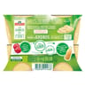 Andros dessert de fruits nectarine pêche blanche avec morceaux 4x100g