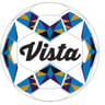 Ballon football duarig vista or et bleu T5