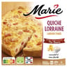 Marie Quiche lorraine lardons jambon supérieur fumés pâte feuilletée 400g