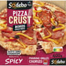 Sodebo pizza crust spicy chorizo poivrons 600g
