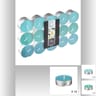 Lot de 30 bougies chauffe-plats fleur de tiaré Nina