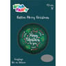 Ballon mylar merry christmas 45cm