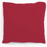 Taie d'oreiller 50x70 uni rouge 57 fils